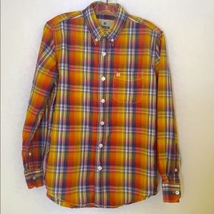 Men’s Carbon Plaid Shirt SZ S